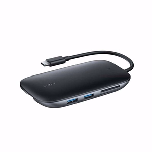 AUKEY CB-C71 saskarnes sadalītājs 5000 Mbit/s melns