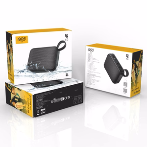 QCY SP2 IP67 Bluetooth Skaļrunis ar RGB Apgaismojumu un Stereo Režīmu - Melns