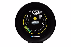 BLAUPUNKT meteoroloģiskā stacija WS35BK APP, melna