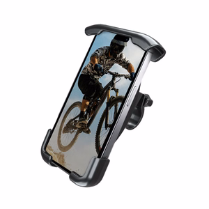 Crong Bikeclip Enduro velosipēda tālruņa turētājs, melns