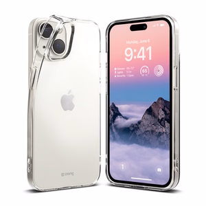 Crong Crystal Slim Cover vāciņš ierīcei iPhone 14 Plus, caurspīdīgs