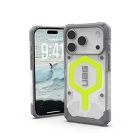 UAG Pathfinder Clear MagSafe Maciņš iPhone 17 Pro - Neon Gray