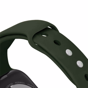 Crong Liquid  siksniņa Apple Watch 38 / 40 / 41 / 42 mm, zaļš
