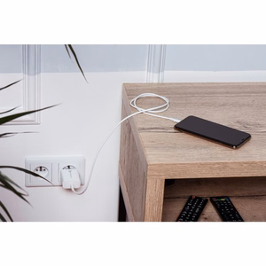 Зарядное устройство Forcell F-Energy USB C QC4.0 PD 3A 20W + кабель USB C - Lightning TFK-TC-20WPD белое