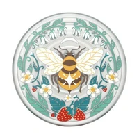 Popsockets PlantCore Grip Bee Boho telefona turētājs un statīvs