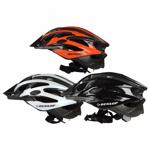 Dunlop MTB velosipēda ķivere, L izmērs, oranža / melna