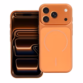 Korpuss MAKE 17 saderīgs ar MagSafe priekš IPHONE 17 Pro Max cosmic orange