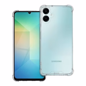 ROAR viedtālruņa apvalks ARMOR JELLY SAMSUNG A06 caurspīdīgs