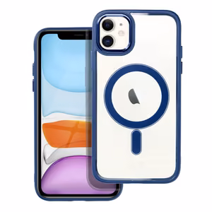 Чехол для iPhone 11 Color Edge Mag Cover совместимый с MagSafe синий
