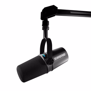 Shure MV7i – viedais mikrofons ar iebūvētu audio saskarni