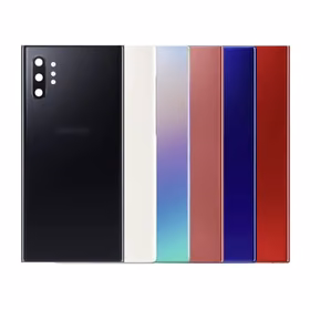 Aizmugures vāks Samsung N975 Note 10 Plus / Aura Black / (ar kameras lēcu) HQ