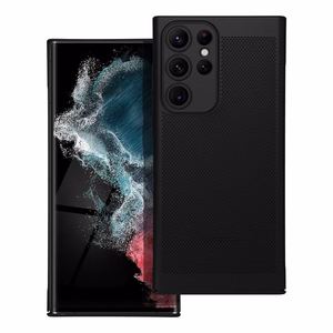BREEZY viedtālruņa apvalks SAMSUNG S22 Ultra melns