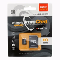 Imro atmiņas karte 256GB microSDXC kl. 10 UHS-3 + adapteris