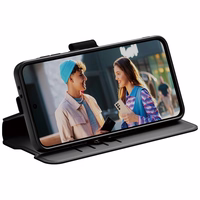 CARE by PanzerGlass Funkcionālais maks ar statīvu Samsung Galaxy A36 5G viedtālruņa apvalks - melns