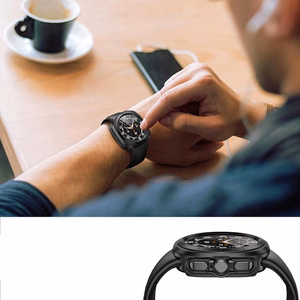Tech-Protect Defense360 viedtālruņa apvalks Samsung Galaxy Watch Ultra (47mm) - melns