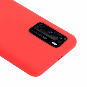 Crong Color Cover vāciņš ierīcei Huawei P40, sarkans