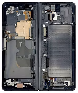 Middle housing Samsung F936 Z Fold4 5G Phantom Melns originalus (used Grade C)