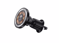 JELLICO auto turētājs Magsafe ar bezvadu uzlādi W14 15W Melns