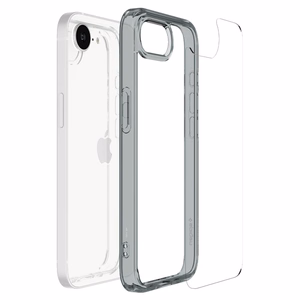 Viedtālruņa apvalks Spigen Ultra Hybrid - iPhone 16e - pelēks