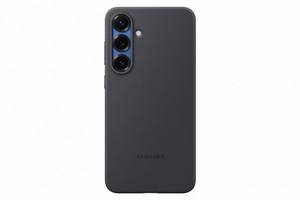 Samsung Silicone Case vāciņš, paredzēts Samsung Galaxy S25+, melns