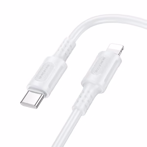 USB Cable Borofone BX111 USB-C to Lightning 1.0m white