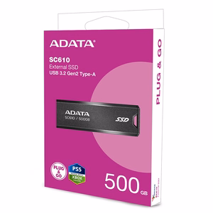 ADATA SC610 500 GB Black