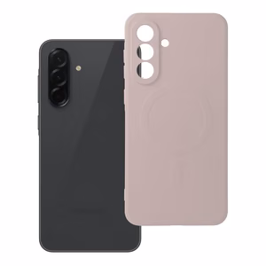 Viedtālruņa apvalks no silikona ar Magnētisko MagSafe SAMSUNG A36 rozā