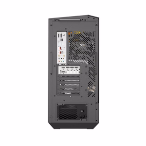Darkflash DY460 datora korpuss (melns) + 4 ARGB ventilatori