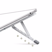 Tech-Protect ULS300 klēpjdatora statīvs - sudrabains