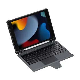 Nillkin apvalks ar tastatūru iPad 10.2 " (melns)