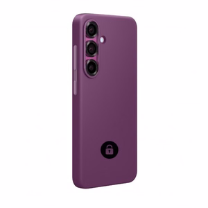 Telefona maciņš Silicone Cover Samsung S918 S23 Ultra / plūmju krāsas / iepakojumā