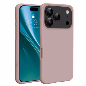 Etteri Silikona Mag maciņš priekš iPhone 17 Pro Max / iPhone 18 Pro Max gaiši rozā