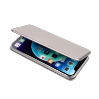 ELEGANCE grāmatas apvalks XIAOMI Redmi Note 14 5G pelēks