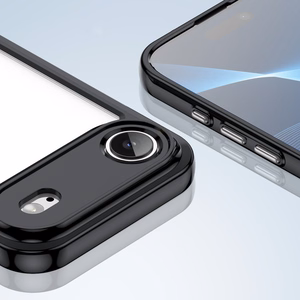 Outer Space viedtālruņa apvalks iPhone 17 Air - melns caurspīdīgs