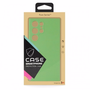 Telefona maciņš TM Pure Silicone piemērots Samsung S916 S23 Plus / Mint Green / (Blister)