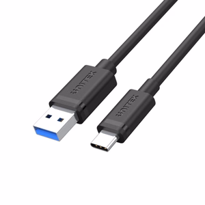 UNITEK USB-C, USB-A kabelis, 5 GBPS, 2M