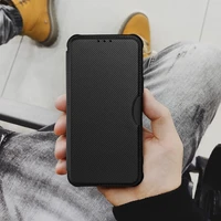 RAZOR grāmatas tipa viedtālruņa apvalks XIAOMI Redmi Note 12S melns