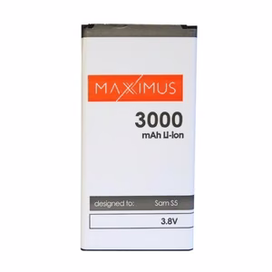 Baterija MAXXIMUS SAM G900 S5 3000 mAh