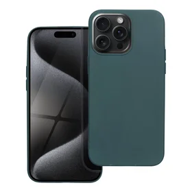 MATT viedtālruņa apvalks IPHONE 15 Pro Max tumši zaļa