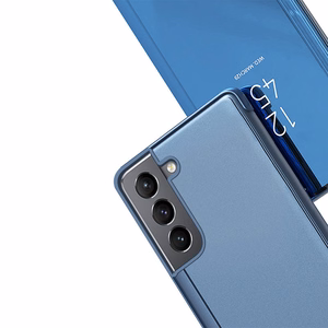 Clear View Case atverams vāciņš Samsung Galaxy S22 + (S22 Plus) rozā