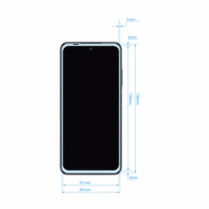 Crong 7D Nano Flexible Glass 9H visu ekrānu pārklājošs hibrīdstikls Xiaomi Redmi Note 10 5G