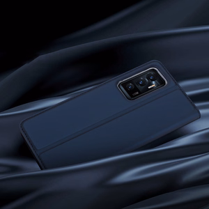 Dux Ducis Skin Pro viedtālruņa apvalks apvalks ar atloku Vivo V23e melna