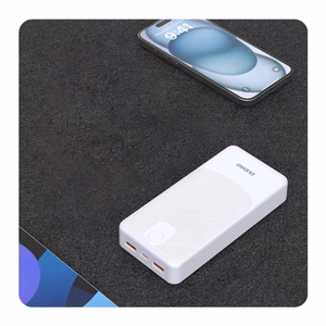 Portatīvais lādētājs Dudao K10Pro balts 20000mAh (QC3.0)