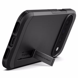 Spigen Tough Armor Mag MagSafe maciņš, paredzēts Google Pixel 11 Pro XL, melns
