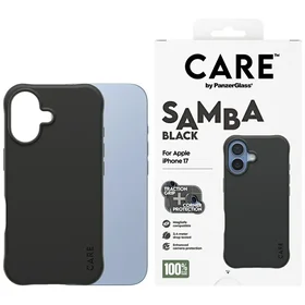 CARE by PanzerGlass Stilīgs Samba Magnētiskais viedtālruņa apvalks iPhone 17 - melns