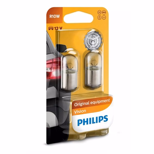Philips auto spuldze R10W 2 gab. 12V 10W 12814B2
