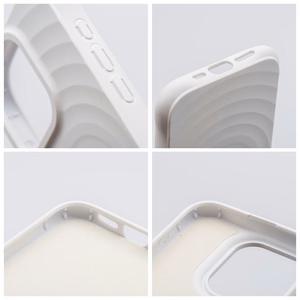 Silicone Zephyr Mag Cover saderīgs ar MagSafe viedtālruņa apvalks IPHONE 16 balts