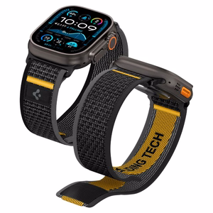 SPIGEN ATHLEX AIR APPLE WATCH 6 / 7 / 8 / 9 / 10 / SE / ULTRA 1 / 2 (44 / 45 / 46 / 49 MM) ACTIVE melns