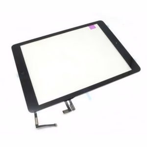 Тачскрин для Apple iPad Air чёрный с кнопкой Home и держателями HQ2