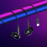 Borofone austiņas BM100 Pro Fuente ar mikrofonu Type C (DAC) melnas